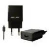 Beline Travel зарядно USB + microUSB 1A черен