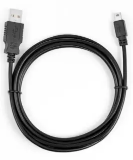 TB кабел USB – Mini USB 1.8m. черен