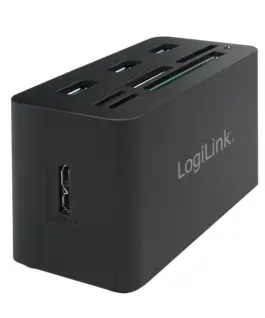 LogiLink USB 3.0 Hub with all in one card reader