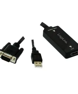 Alternative view of LogiLink VGA with Audio to HDMI конвертор