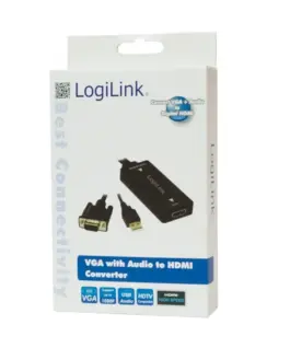 LogiLink VGA with Audio to HDMI конвертор
