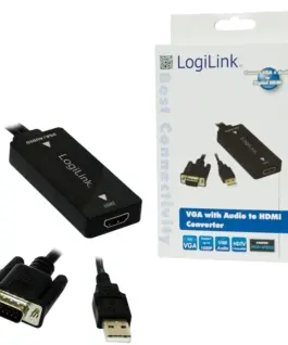 LogiLink VGA with Audio to HDMI конвертор