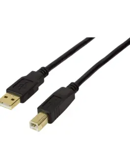 Alternative view of LogiLink Active repeater кабел USB 2.0 AM/BM 10m черен