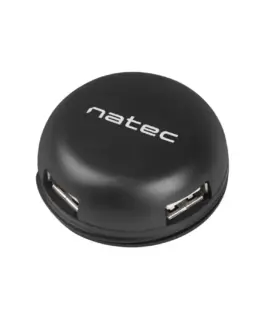 Alternative view of Natec Hub USB 4 port Bumblebee USB 2.0 черен