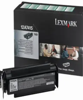 КАСЕТА ЗА LEXMARK OPTRA T420 - Black - Return program cartridge - OUTLET - PN 12A7415