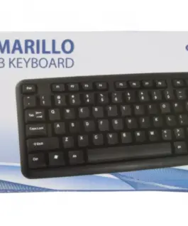 Esperanza Keyboard wiчервен standard USB AMARILLO