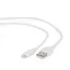 Gembird кабел USB 8-pin 1m/бял