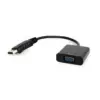 Gembird адаптер DisplayPort to VGA черен