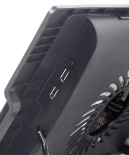 Alternative view of Gembird Лаптоп cooling stand 17 + fan