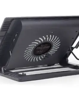 Gembird Лаптоп cooling stand 17 + fan - Image 3