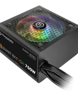 Thermaltake захранващ блок Smart BX1 RGB 750W (80+ Bronze 230V EU 4xPEG 120mm Single