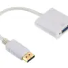 Gembird адаптер Display Port VGA бял