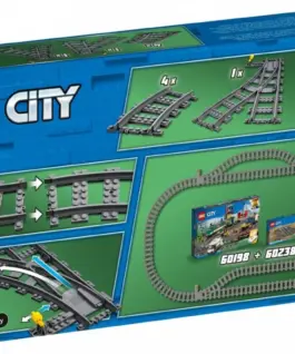 LEGO Blocks City Switch Tracks