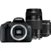 Canon Aparat lustrzanka EOS 2000D черен + Obiektywy 18-55 IS + 75-300 EU26 2728C017