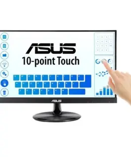 Asus Monitor 21.5 inch VT229H FHD IPS Touch 10P HDMI D-SUB USB Speaker