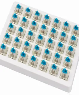 Суичове за механична клавиатура Keychron Cherry MX Blue RGB Switch Set 35