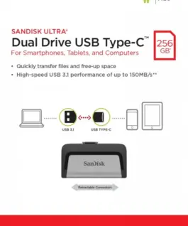 Alternative view of SanDisk Ultra Dual Drive 256GB USB 3.1 Type-C 150MB/s