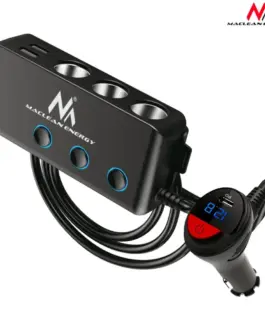 Alternative view of Maclean USB зарядно за кола 4xUSB Ports
