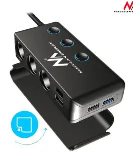 Maclean USB зарядно за кола 4xUSB Ports