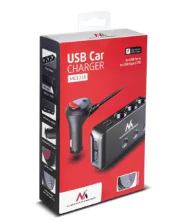 Maclean USB зарядно за кола 4xUSB Ports
