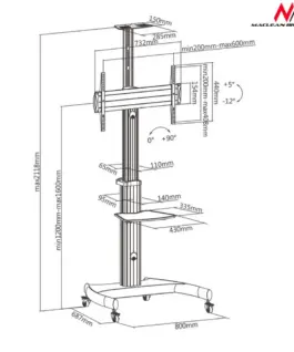 Maclean Stand Child For TV LED LCD