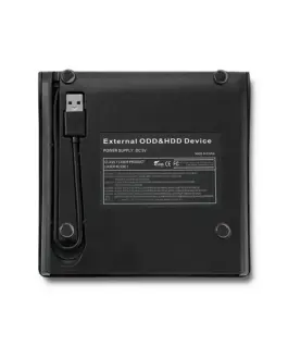 Alternative view of Qoltec Optical Drive Case USB 3.0 12.7mm SATA