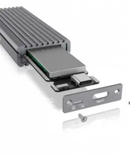 IcyBox Enlosure IB-1817M-C31 M.2 NVMe SSD