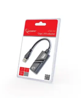 Alternative view of Gembird USB 3.0 LAN адаптер Gigabit RJ-45