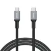 AUKEY CB-CD6 Ultrafast оплетка Quick Charge USB C - USB C 2m