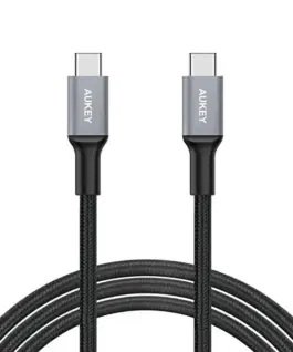 AUKEY CB-CD6 Ultrafast оплетка Quick Charge USB C - USB C 2m