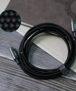 AUKEY CB-CD6 Ultrafast оплетка Quick Charge USB C – USB C 2m