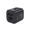 AUKEY PA-TA01 черен Universal Traver адаптер 2xUSB+1xUSB C 7.8A Fits in 150 Countries