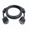 Gembird удължителен кабел 15F/15M VGA dual-shielded + ferrite 1.8M черен
