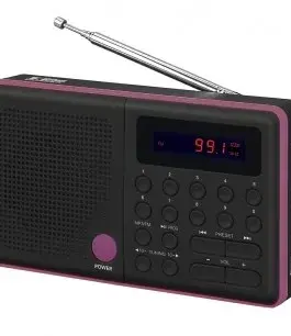 Alternative view of Eltra Radio Pliszka USB, FM черен