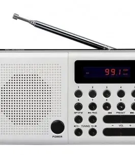 Eltra Radio Pliszka USB FM бял