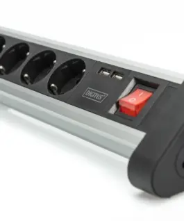 Alternative view of Digitus Power Strip Office 45° layout