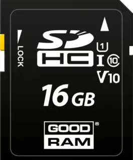 Alternative view of GOODRAM SD card 16GB Class 10 UHS I