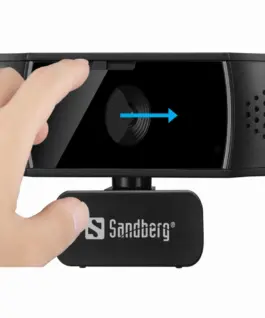 УЕБ КАМЕРА SANDBERG Autofocus DualMic – Black – PN 134-38