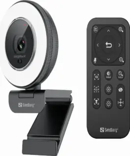 УЕБ КАМЕРА SANDBERG Streamer USB Webcam Pro Elite - Black - PN 134-39