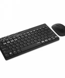 RAPOO Wireless Opticalкомплект Rapoo 8000M UI черен