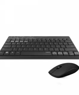 RAPOO Wireless Opticalкомплект Rapoo 8000M UI черен