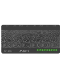 Lanberg Switch DSP1-0108 8-PORT 100M/S DESKTOP DSP1-0108
