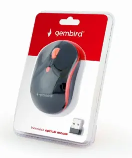 Gembird Wireless optical мишка черен-червен