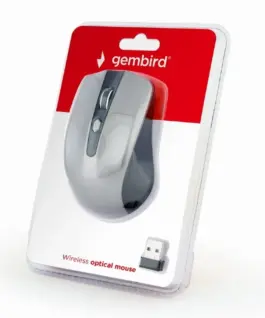 Gembird Wireless optical мишка черен-spaceсив - Image 3