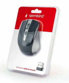Gembird Wireless optical мишка spaceсив-черен