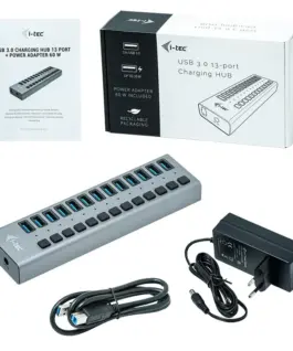 Alternative view of i-tec USB 3.0 Charging HUB 13 port 60W