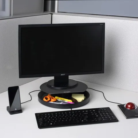 Kensington Monitorstand Smartfit Spin2 черен - Image 2