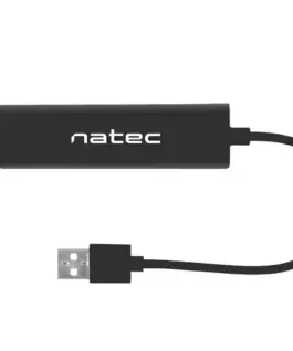 Natec USB Hub 3-ports + RJ45 Dragonfly