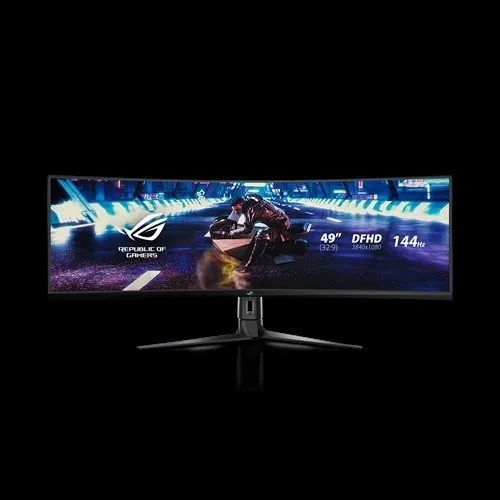 Asus Monitor 49 XG49VQ VA 32:9 (3840 x 1080) ROG Strix 144Hz 4ms 1200nit 125% sRGB HDR400 HDMI DP USB B 2xUSB3.0 Speaker - Image 5