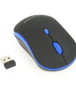 Alternative view of Gembird Wireless optical мишка черен-blue